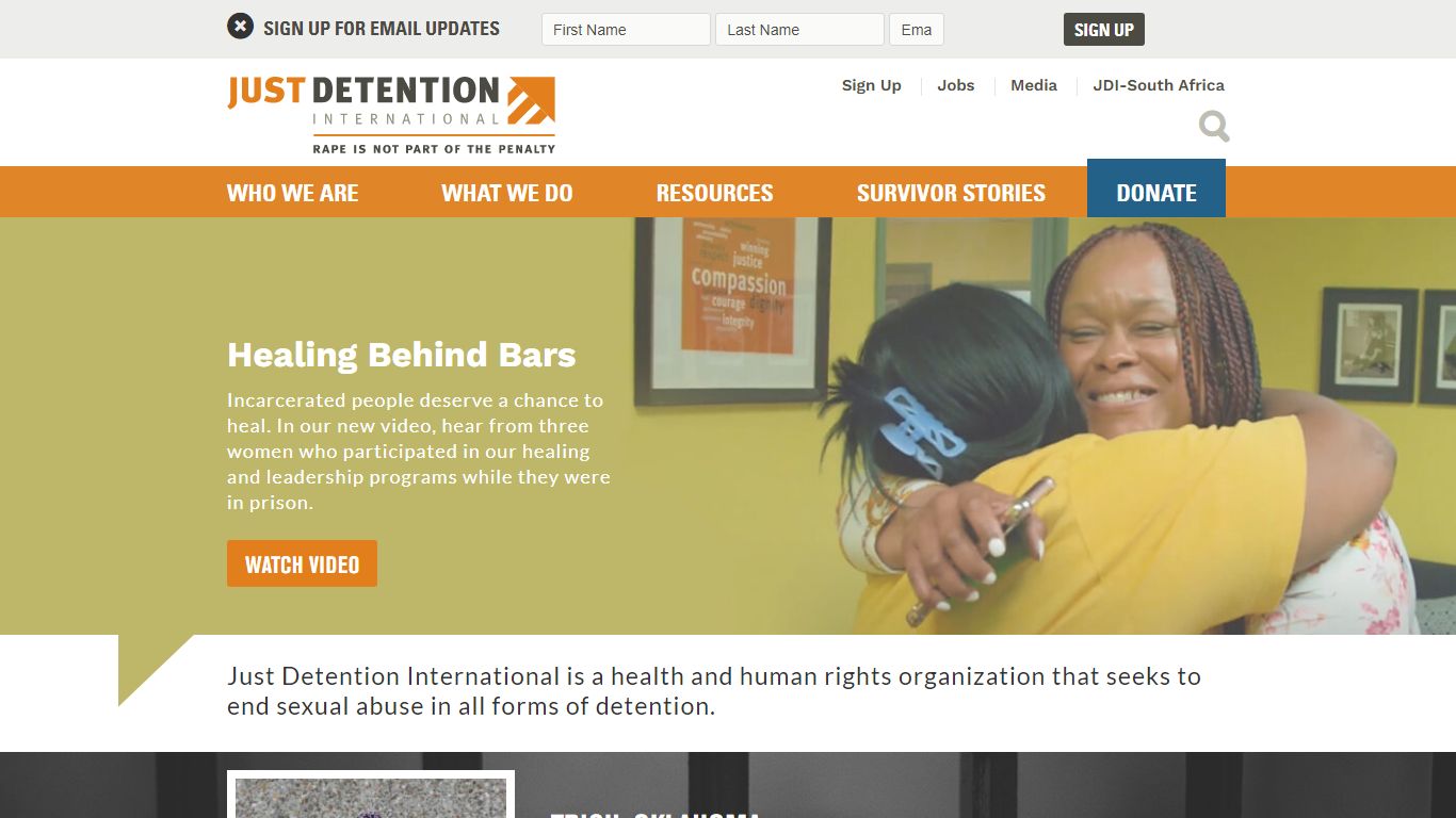 Survivors to Eric Holder: End Rape in Detention Now